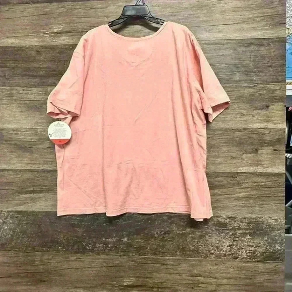Julie Mango Pink Women's Top Size 3x - Picture 2 of 6